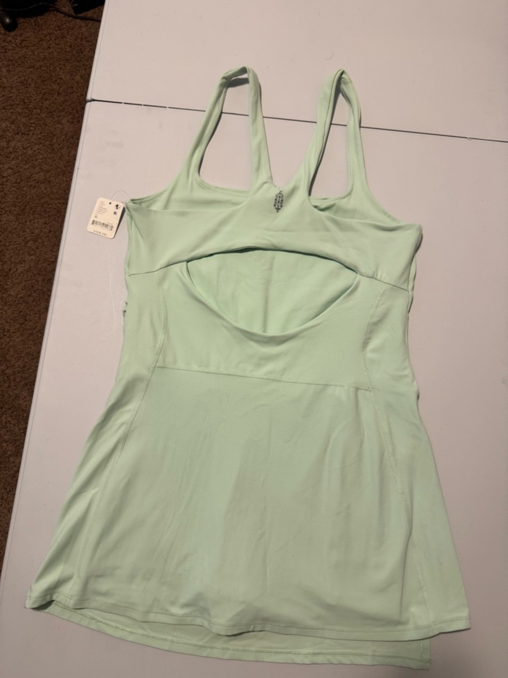Free People Never Better Dress Pistachio NWT Size XL - Picture 6 of 10